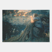 Fantasy in Twilight (door Edward Robert Hughes) Inpakpapier Vel (Voorkant 3)