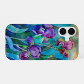 Fantasy Irises iPhone 16 Hoesje (Achterkant horizontaal)