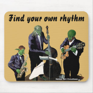 Fantasy Jazz Blues Muzikanten Muziek Kunst Muismat
