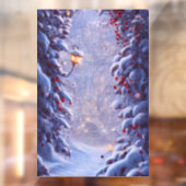 Fantasy Kerstmis 5 Window Cling Raamsticker (Vel 2)