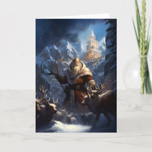 Fantasy Kerstmis Kaart