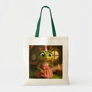 Fantasy Knuffel Kikker Meisje Feest Tote Bag