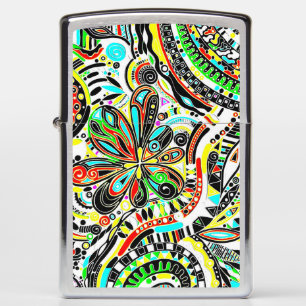 Fantasy-kunst schetsen - Abstracte bloemen 3