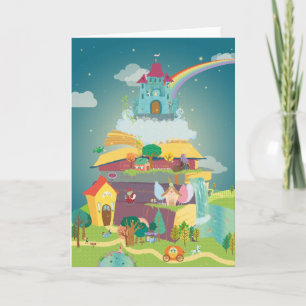 Fantasy Land wenskaart Kaart