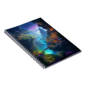 Fantasy Landscape Colorful Surreal Notitieboek (Rechterzijde)