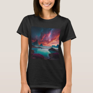Fantasy Landscape Design - Surrealistische droomac T-shirt