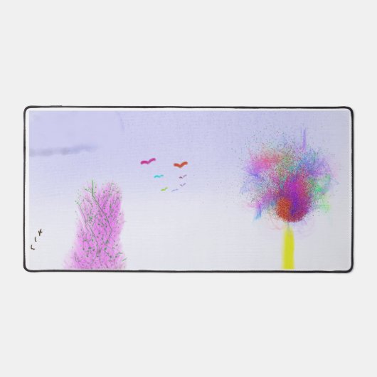 Fantasy Landscape Escape Desk Mat (Voorkant)