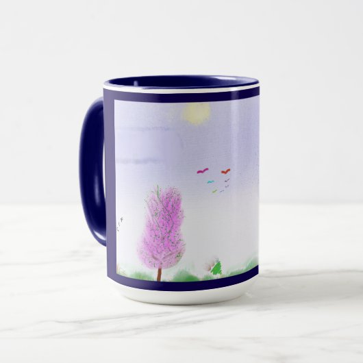 Fantasy Landscape Escape Mug (Devant gauche)