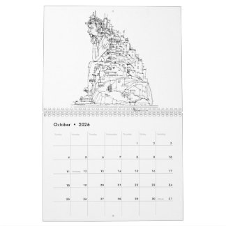 Fantasy Landscapes Kalender