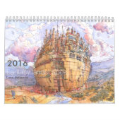 Fantasy Landscapes Kalender (Hoes)