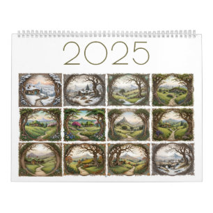 Fantasy Landschap 2025 Kalender