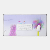 Fantasy Landschapsontsnappingsbureaubladmat Bureaumat (Keyboard & Muis)