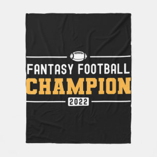 Fantasy League Champ 2022 Winner Fantasy Football Fleece Deken