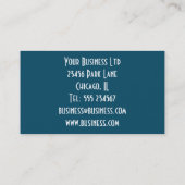 Fantasy Leuke Maine Coon Cat, Fantasy  Visitekaartje (Achterkant)