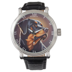 Fantasy Leuke Rottweiler, Fantasy Fantasy Horloge