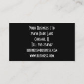 Fantasy Leuke Rottweiler, Fantasy  Fantasy Visitekaartje (Achterkant)