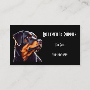 Fantasy Leuke Rottweiler, Fantasy  Fantasy Visitekaartje