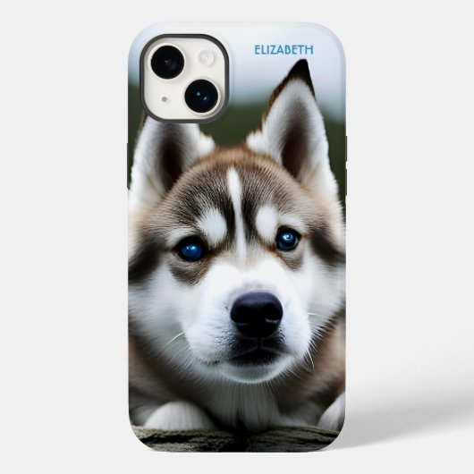 Fantasy Leuke Siberische Husky, Fantasy Case-Mate iPhone Case (Achterkant)