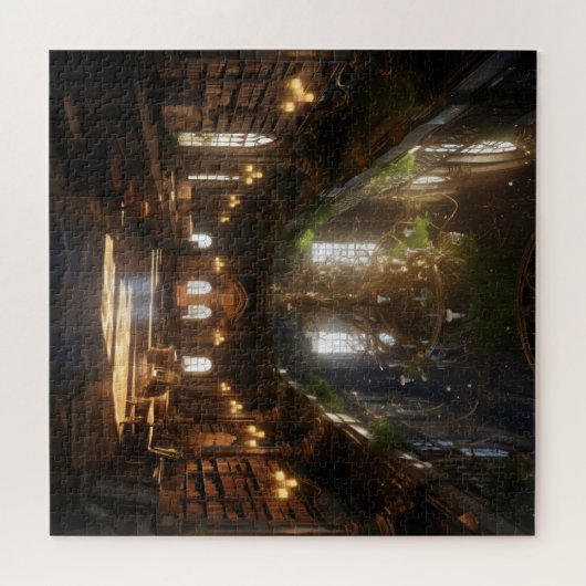 Fantasy Library Legpuzzel (Horizontaal)