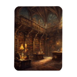 Fantasy Library Magneet
