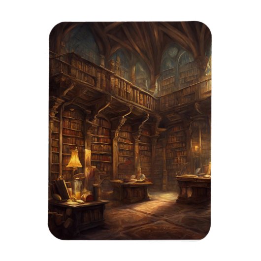 Fantasy Library Magneet (Verticaal)