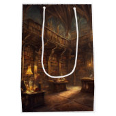 Fantasy Library Medium Cadeauzakje (Achterkant)