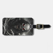 Fantasy Lief Zoet Levend Schrikbarend Horror Wezen Bagagelabel (Voorkant horizontaal)