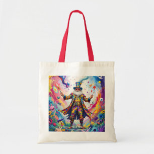 Fantasy Lieve Abstracte Kleurrijke Schilder Tote Bag