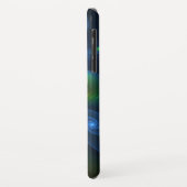 Fantasy Lights Abstract Blauw Groen Geel Fractal Case-Mate iPhone Case (Achterkant/links)