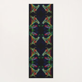 Fantasy Lily Abstract Flower Art Yogamat (Achterkant)