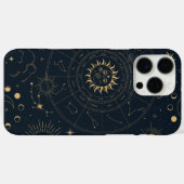 Fantasy Maan en sterren Case-Mate iPhone Case (Achterkant (horizontaal))