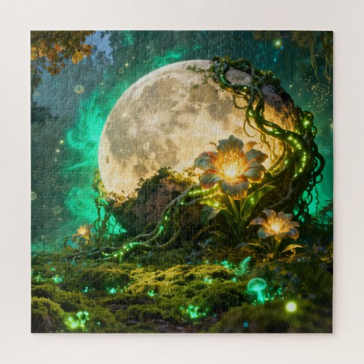 Fantasy Maanbos Legpuzzel (Verticaal)