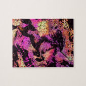 Fantasy Magic Unicorn Abstracte Kunst Legpuzzel (Horizontaal)