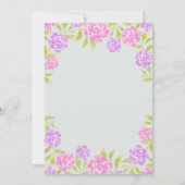 Fantasy Magical Enchanical Forest Wedding Kaart (Achterkant)