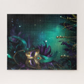 Fantasy Mardi Gras Colors Legpuzzel (Horizontaal)