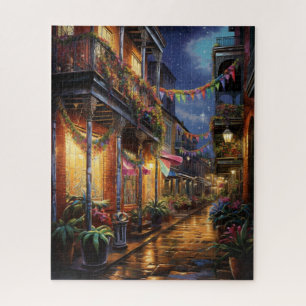 Fantasy Mardi Gras Kleuren Legpuzzel