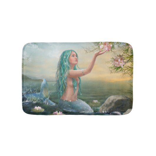 Fantasy Marine Zeemeermin Ariek Bath Mat (Voorkant)