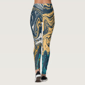 Fantasy marmer leggings (Achterkant)