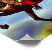 Fantasy Medieval Knight AI Digital Art Poster (Hoek)