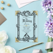 Fantasy Medieval Wedding  Acryl Uitnodigingen (Insitu (Huwelijk))