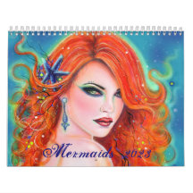 Fantasy mermaid agenda 2023 van Renee Lavoie