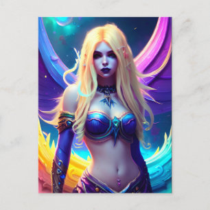 Fantasy Mermaid Briefkaart