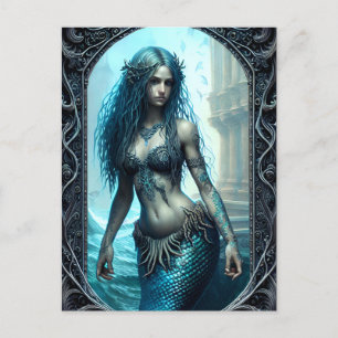Fantasy Mermaid Briefkaart