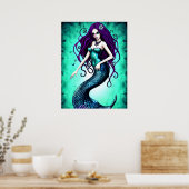 Fantasy Mermaid Poster (Keuken)