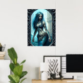 Fantasy Mermaid Poster (Thuiskantoor)