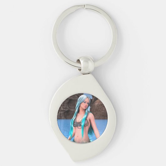 Fantasy Mermaid Sleutelhanger (Voorkant)