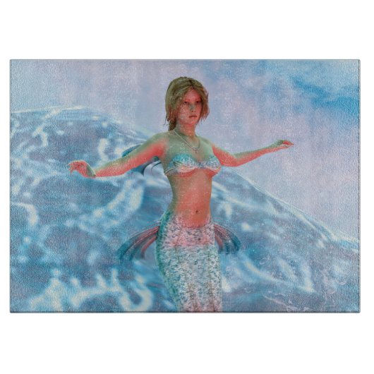 Fantasy Mermaid Snijplank (Voorkant)