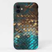 Fantasy Metalic Grunge Achtergrond Abstract Patroo Case-Mate iPhone Case (Achterkant)