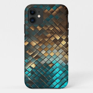 Fantasy Metalic Grunge Achtergrond Abstract Patroo iPhone 11 Hoesje