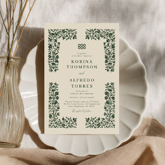 Fantasy Middeleeuwse Keltische Knoop Huwelijksuitn Kaart